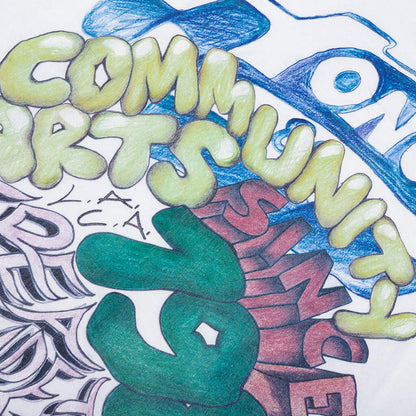 Community Arts Creative Tee - Bone