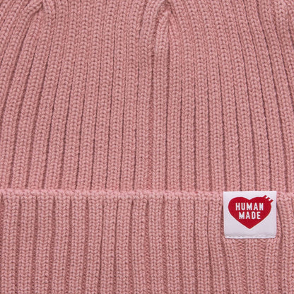 Cotton Rib Beanie - Pink