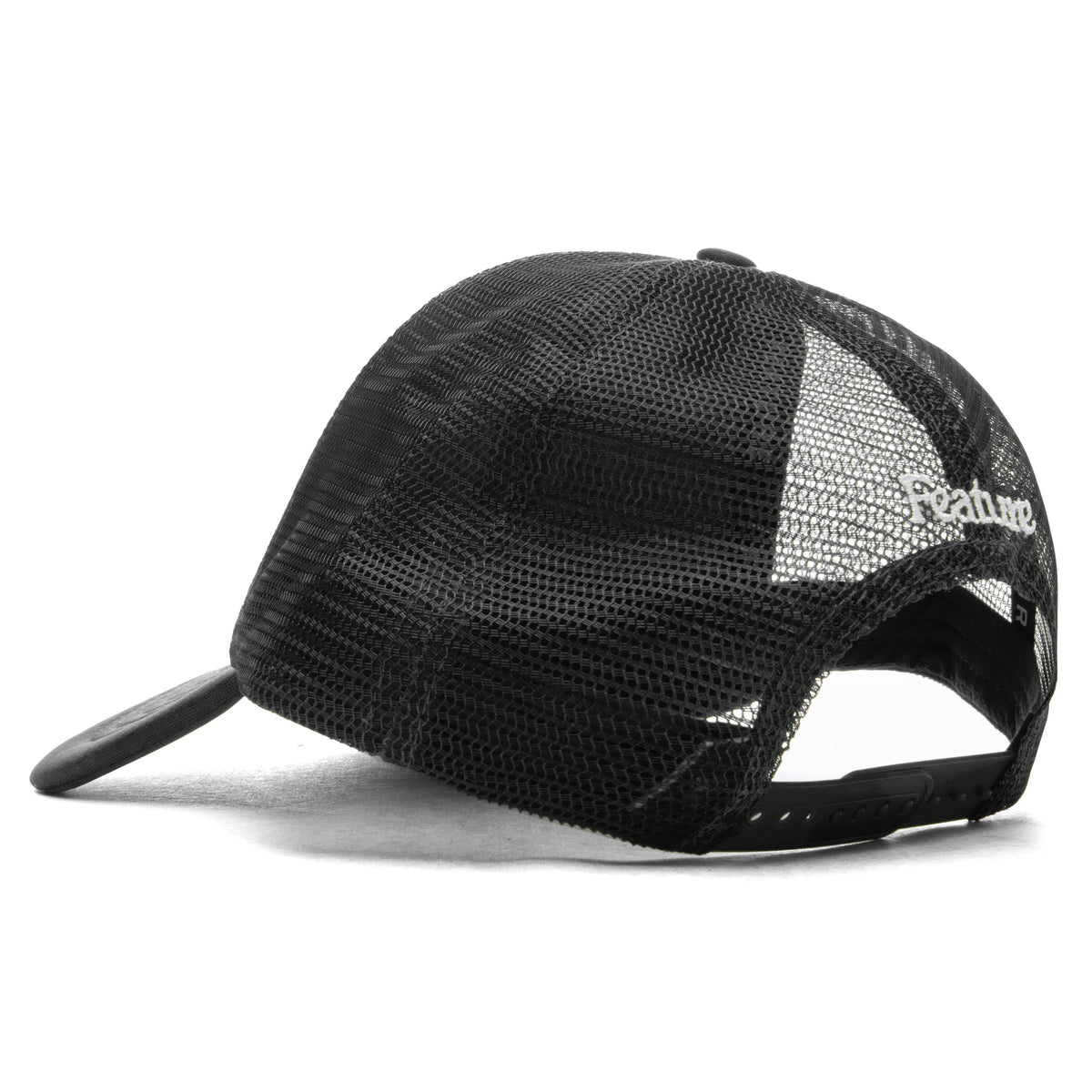 Cowboy Trucker - Black/Orange