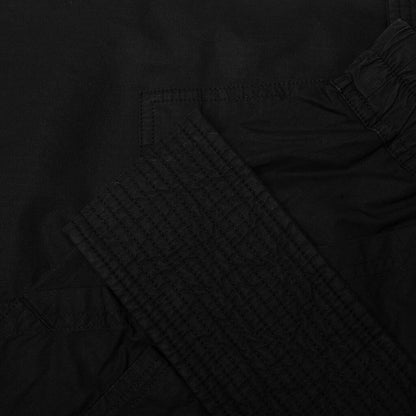 Creatch Wide Cargo Drawstring Pants - Black