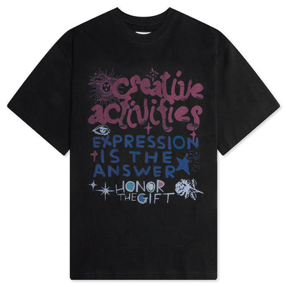 Creative Activities Tee - Black