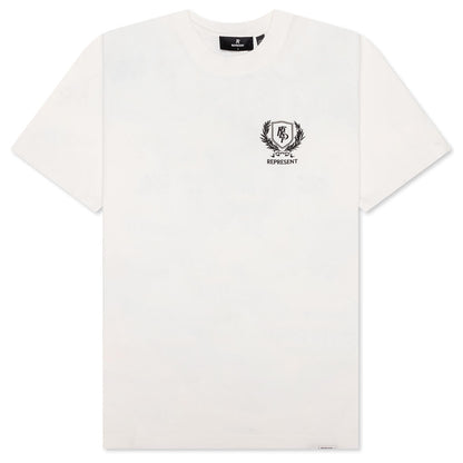Crest T-Shirt - Flat White