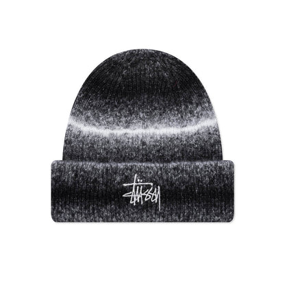 Cuff Basic Striped Beanie - Black