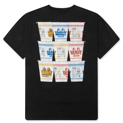 Cup Noodle Eye Logo Tee -  Washed Black