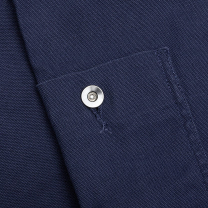 Life Double Front Trousers - Midnight Navy/White