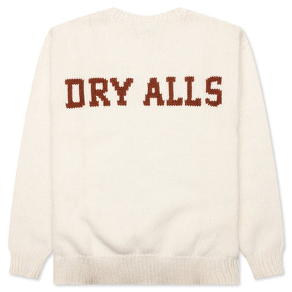 Dachs Knit Sweater - White