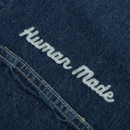 Denim Coverall Jacket - Indigo