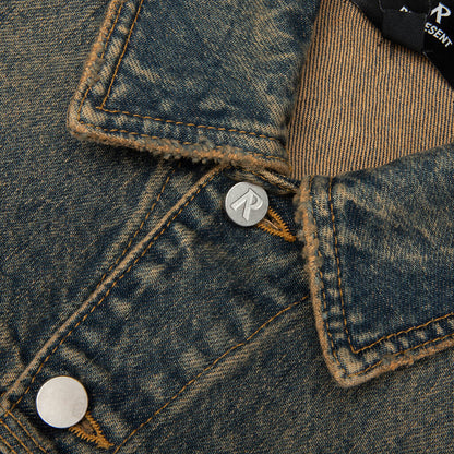 Denim Trucker - Blue Cream