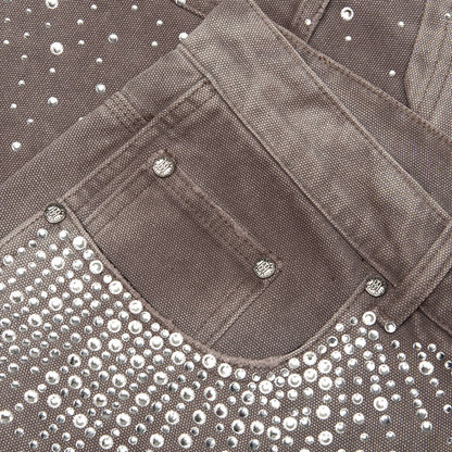 20K Diamond Jorts - Brown
