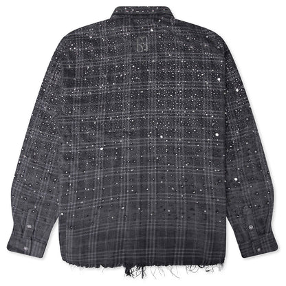 20K Pearl Diamond Shirt - Black/Gray
