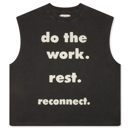 Do The Work Tank - Black
