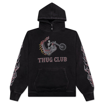 Dragon Chopper Hoodie - Black