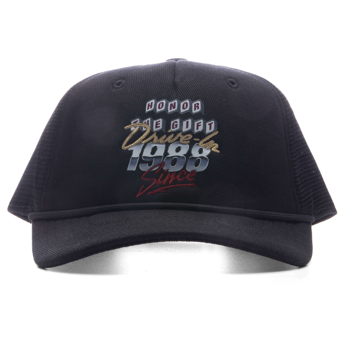 Drive In Trucker Cap - Black