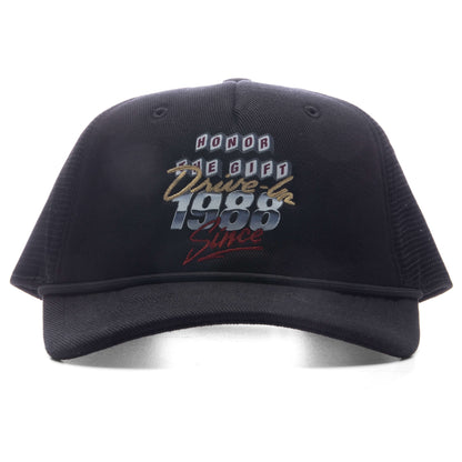 Drive In Trucker Cap - Black