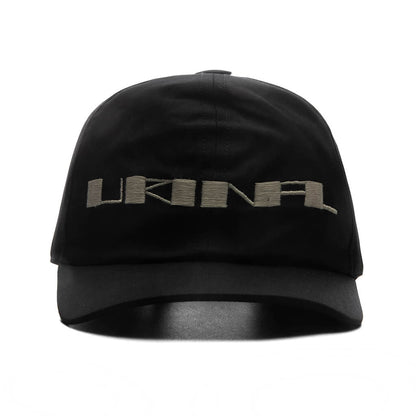 Embroidered Baseball Cap - Black/Pearl