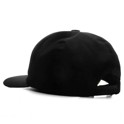 Embroidered Baseball Cap - Black/Pearl