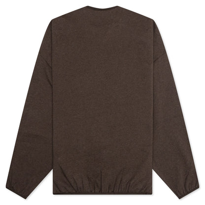 Essentials Crewneck - Heather Wood