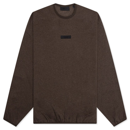 Essentials Crewneck - Heather Wood