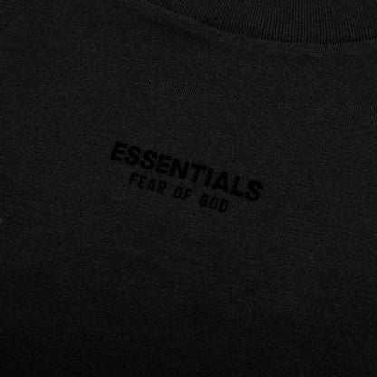 Essentials L/S Tee - Jet Black