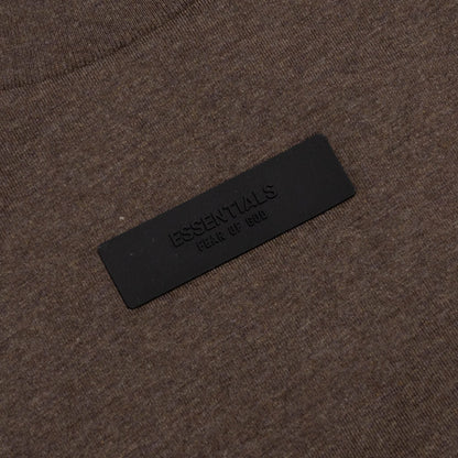 Essentials S/S Tee - Heather Wood