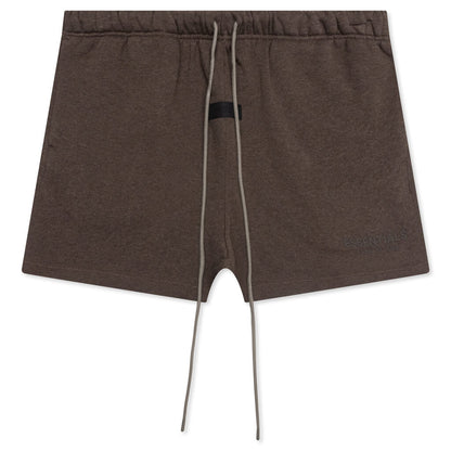 Essentials Sweatshort - Heather Wood