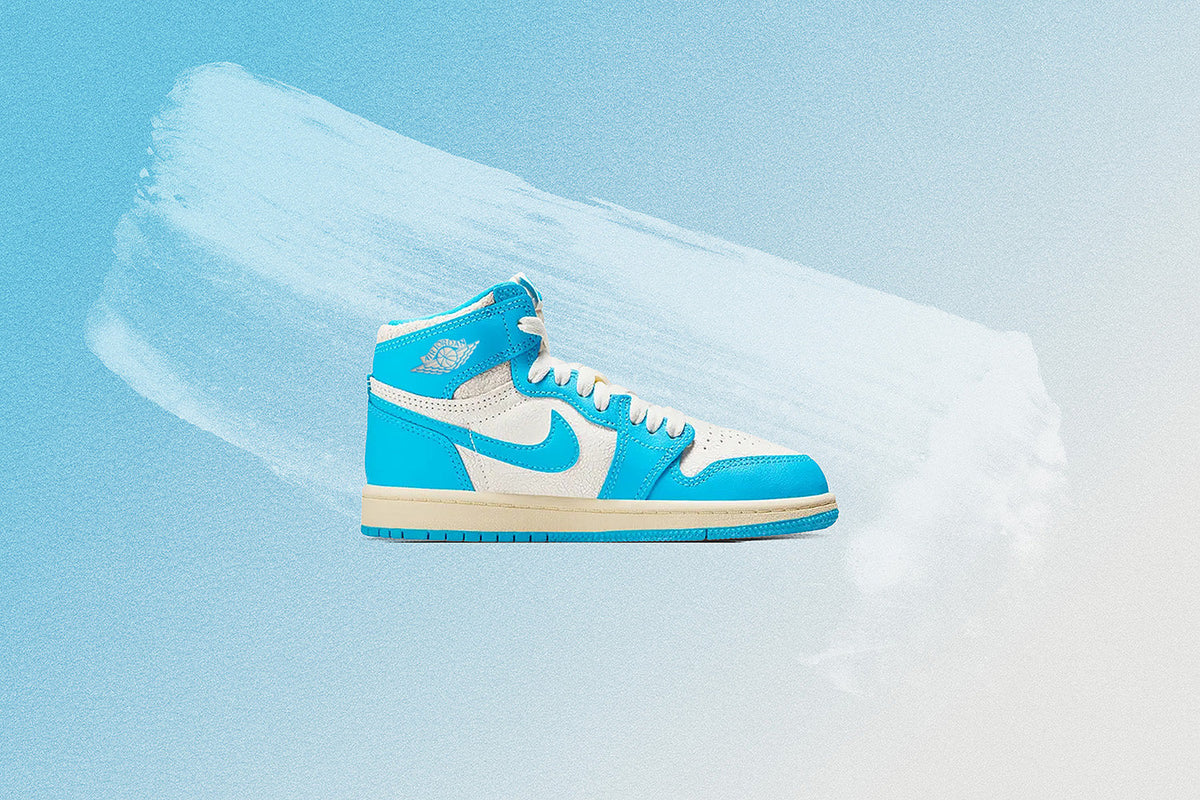 Air Jordan 1 Retro High OG 'UNC Reimagined' (PS) - Dark Powder Blue/Sail