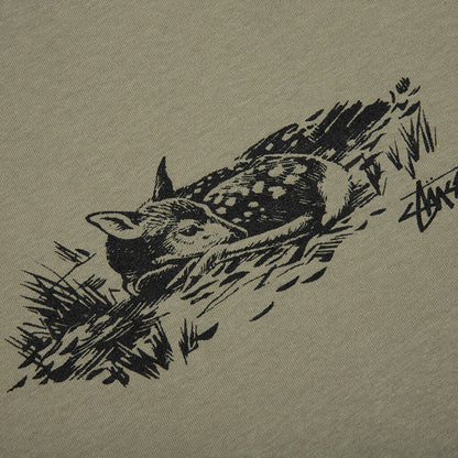 Fawn Tee - Army