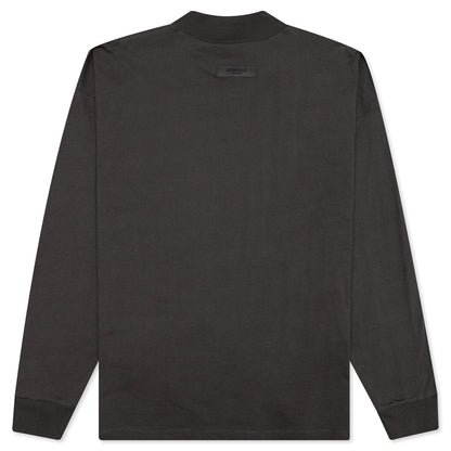 Essentials L/S Tee - Off-Black