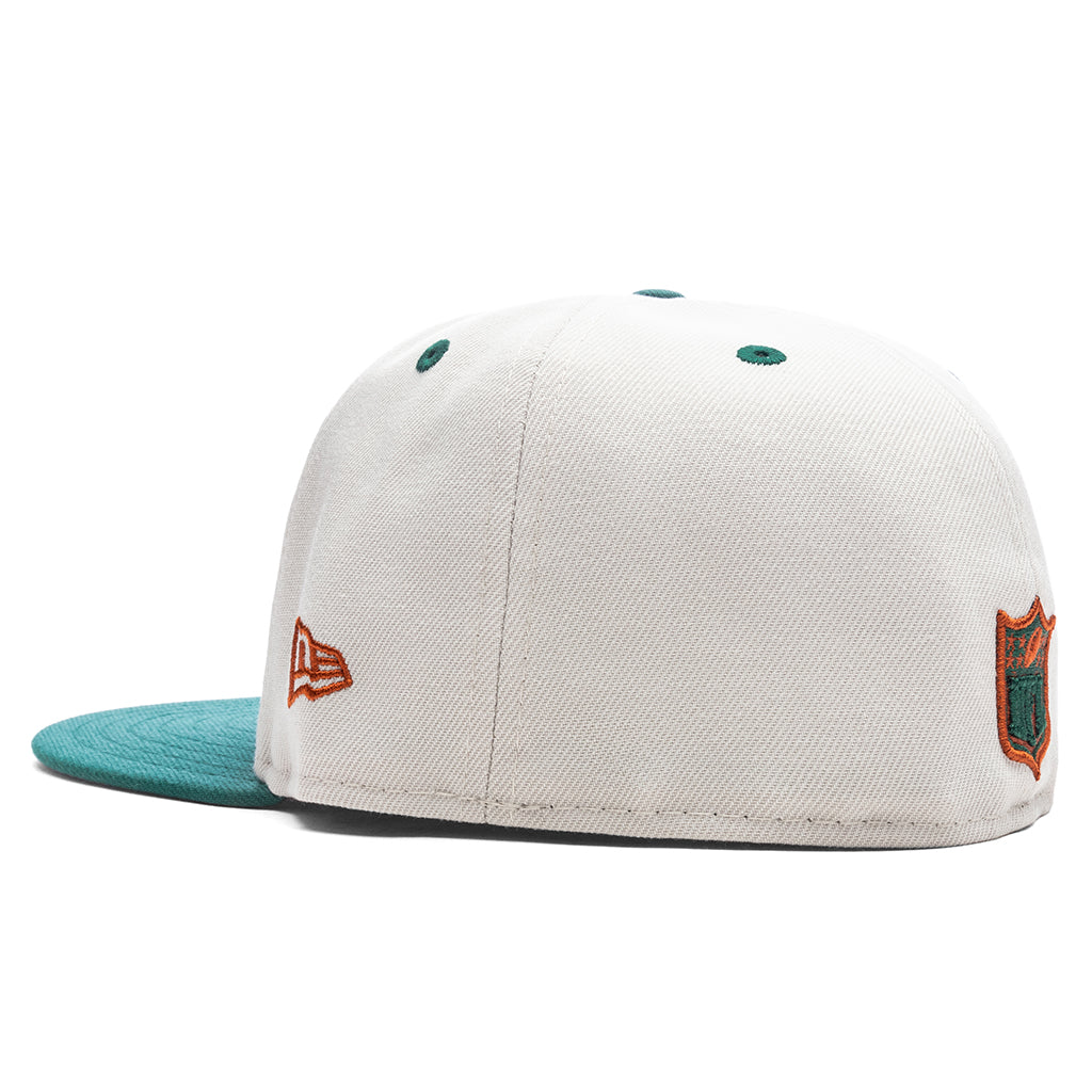 Feature x New Era 59FIFTY Fitted Las Vegas Raiders - Stone/Emerald Green