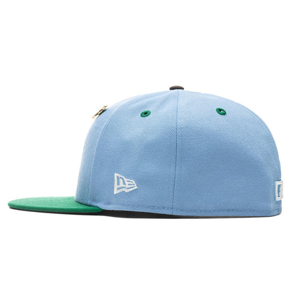 Feature x New Era "Earth" San Francisco Giants Fitted - Birdseye Blue/Kelly Green