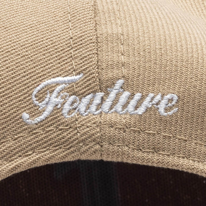 Feature x New Era 9Fifty A-Frame Old English F Snapback - Camel