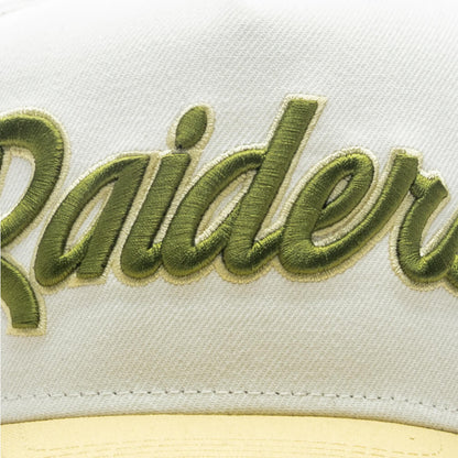 Feature x New Era 9Fifty A-Frame Snapback Las Vegas Raiders - Chrome/Silver/Yellow