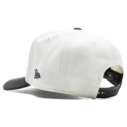 9FIFTY A-Frame Snapback Upside Down Los Angeles Dodgers - Chrome/Black