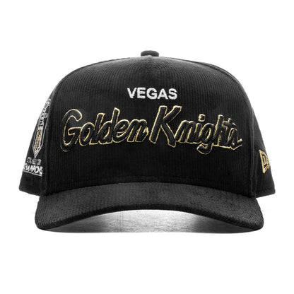 Feature x New Era 9Fifty A-Frame Corduroy Snapback - Vegas Golden Knights