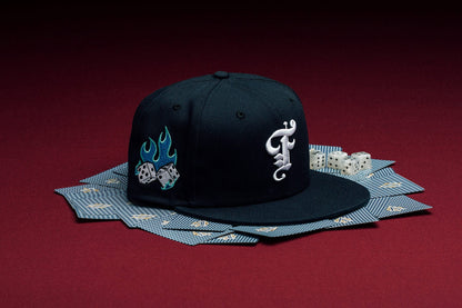 Feature x New Era Flaming Dice 59FIFTY Fitted - Feature F