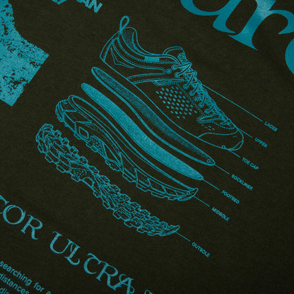 FEATURE x HOKA Tor Summit Tee - Rosin