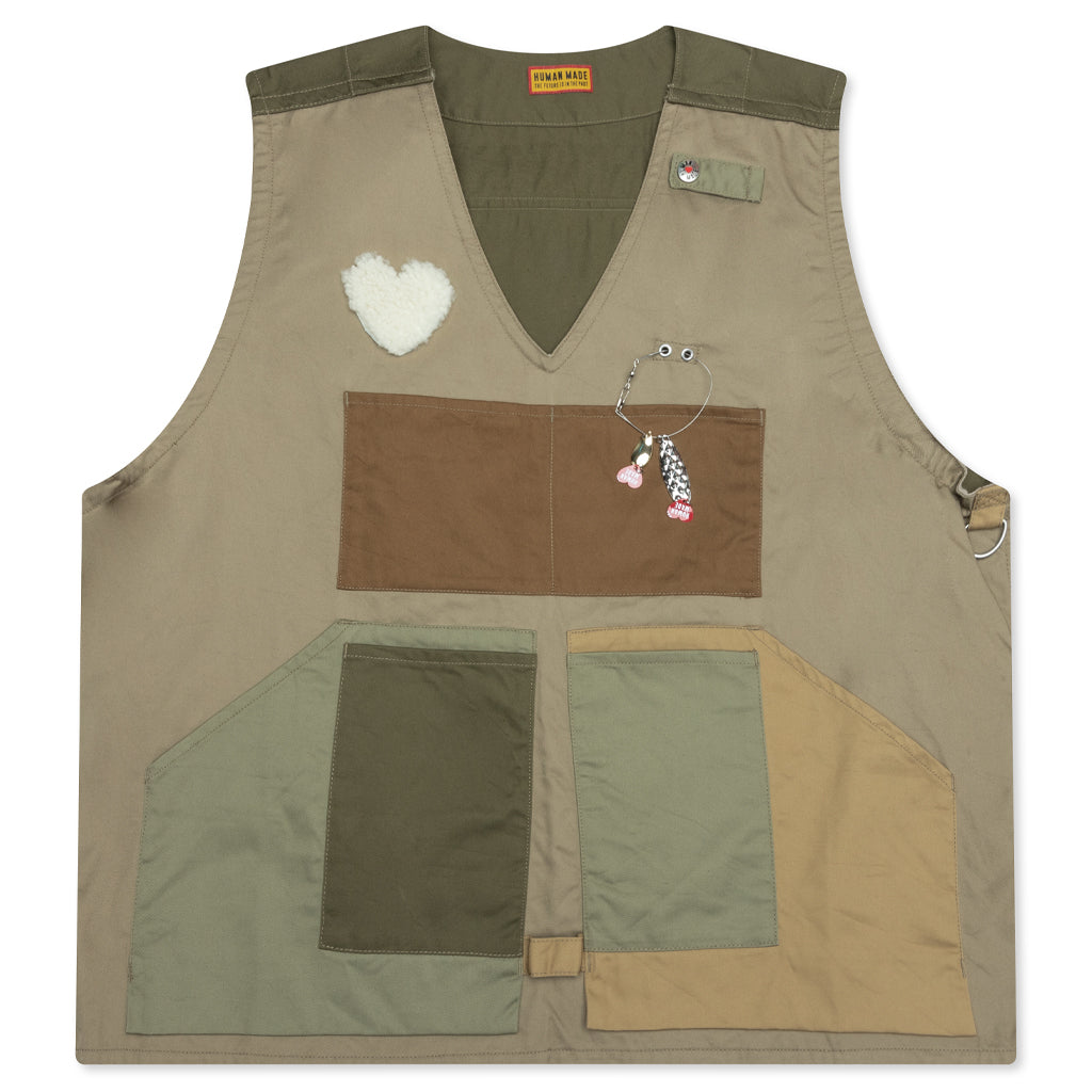 Fishing Vest - Olive Drab