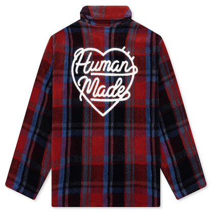 Fleece Pullover - Red