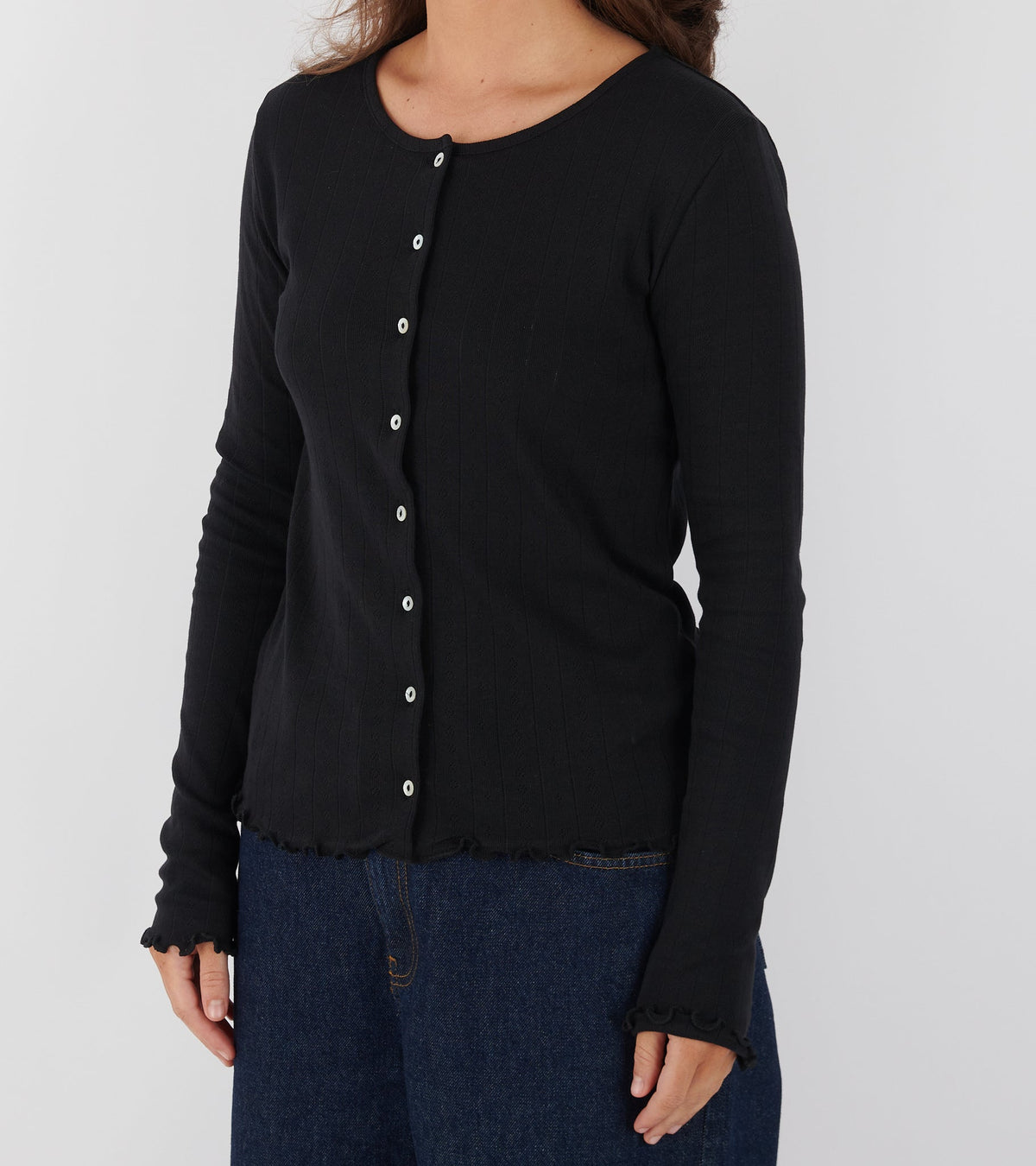 Edie Cardigan Black