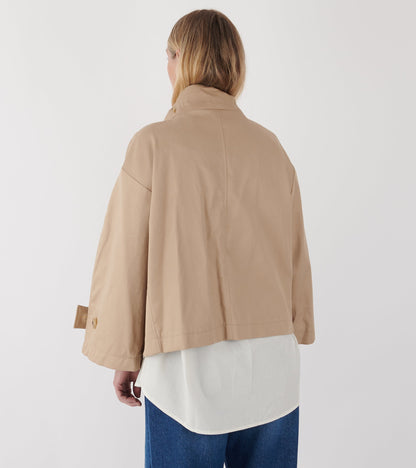 Water Resistant Jacket Cool Beige