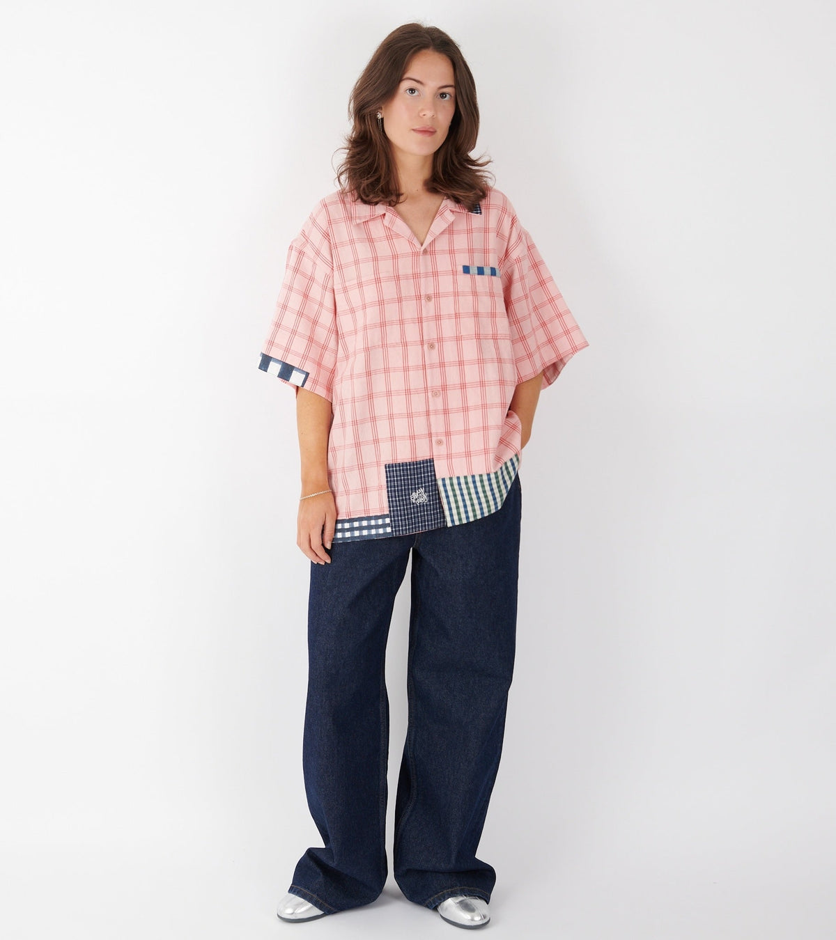 PA Shirt Pink Picnic Handloom