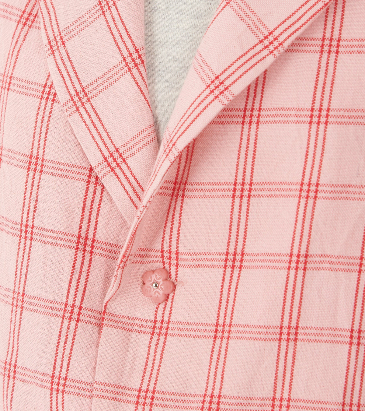 Shale Jacket Pink Check Handloom