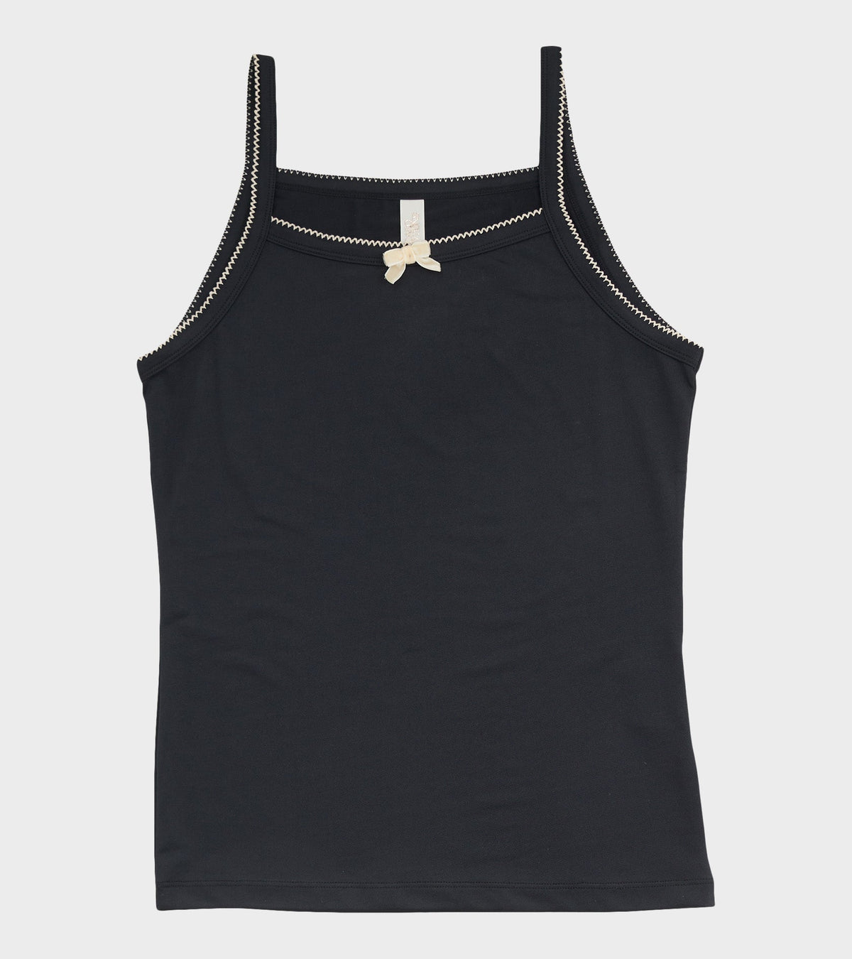 Caro Jersey Tank Black