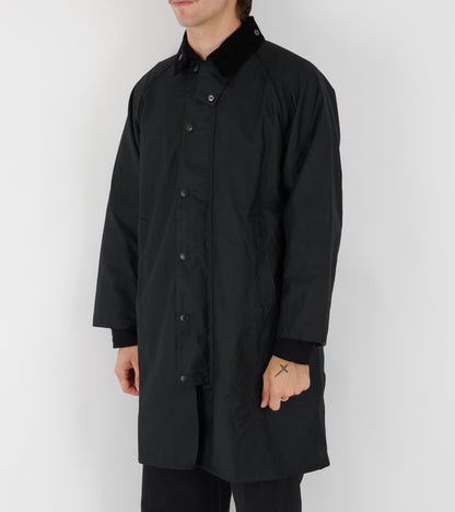 Barbour Modified Exmoor Wax Coat Black