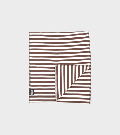 Scarf Interlock Brown/Ecru