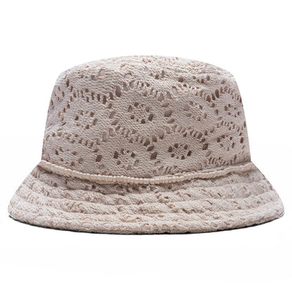 Friendship Crochet Bucket Hat - Bone