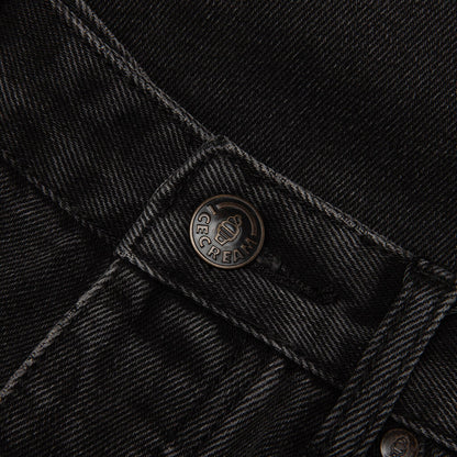 Frozen Yogurt Jean Shorts - Black Shade