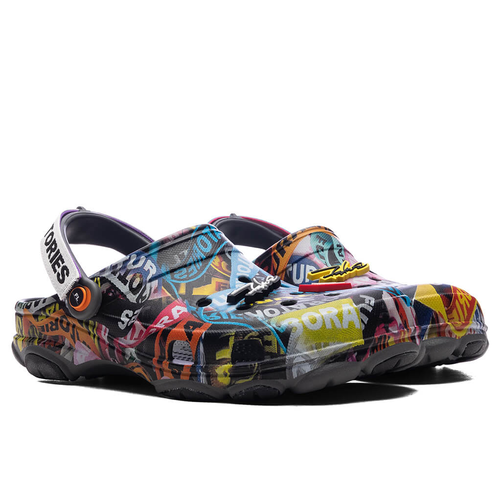 Futura Laboratories x Crocs All Terrain Clog - Slate Grey