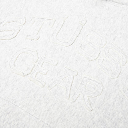 Gear Applique Hoodie - Ash Heather