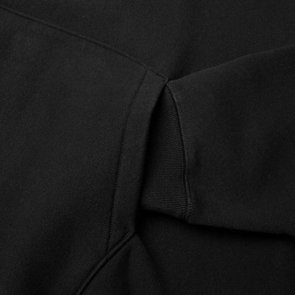 Gear Applique Hoodie - Black